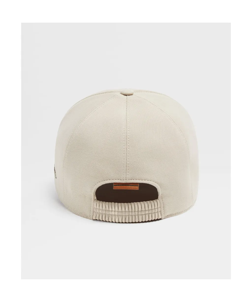Logo-Plaque Cotton-Blend Cap