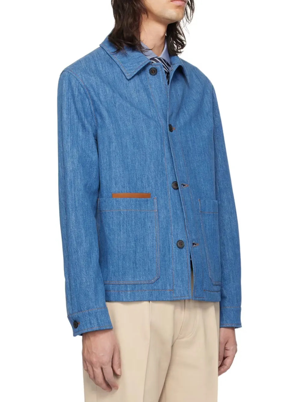 Button Denim Jacket