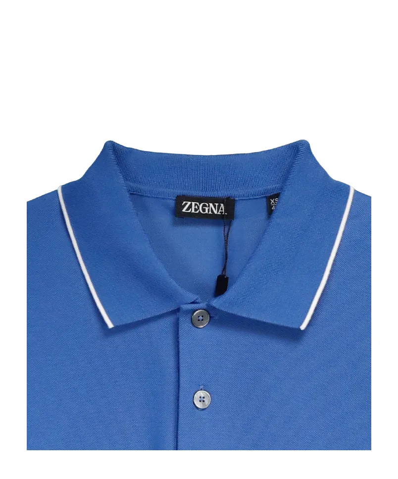 Embroidered Logo Polo Shirt