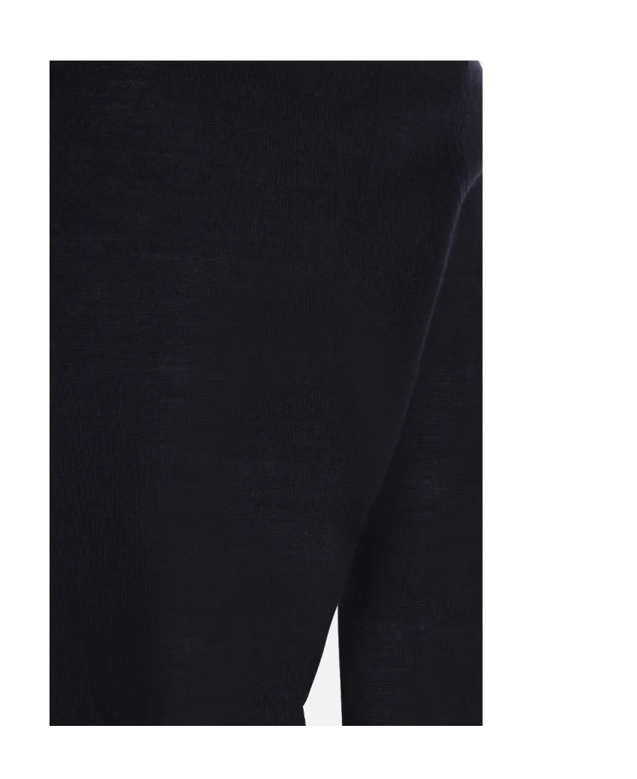 High-Neck Long-Sleeved Sweater