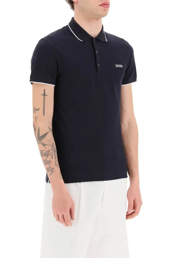 Short-Sleeved Polo Shirt