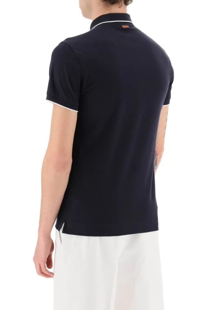 Short-Sleeved Polo Shirt