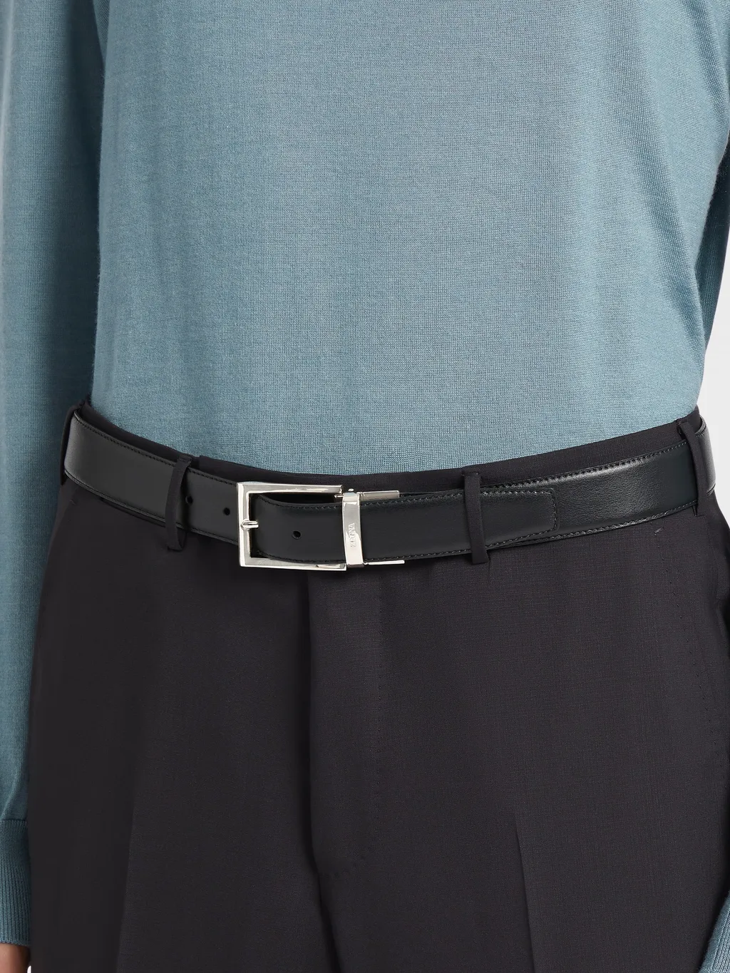 Logo Detailed Buckle Belt