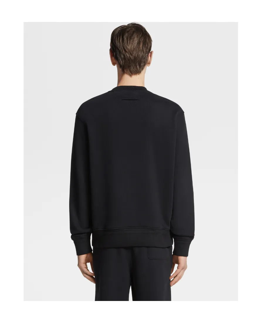 Logo-Print Cotton Sweatshirt