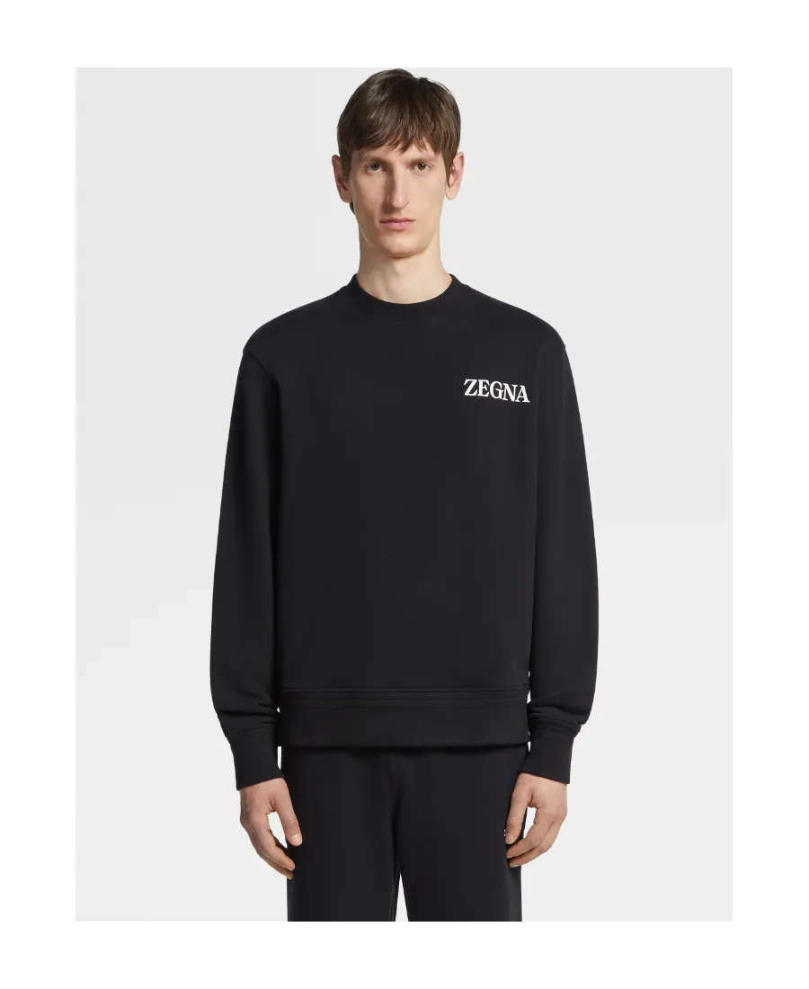 Logo-Print Cotton Sweatshirt