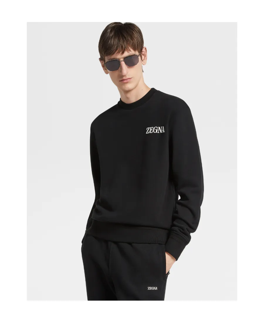 Logo-Print Cotton Sweatshirt