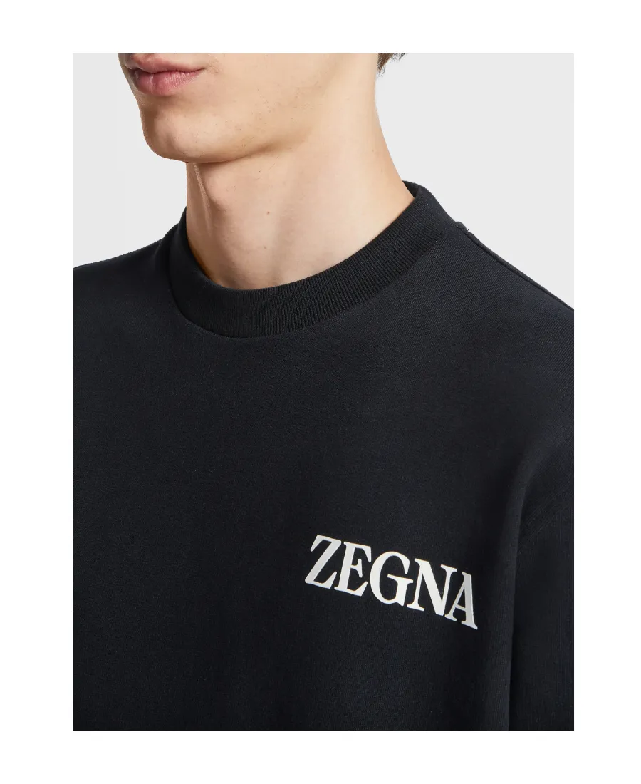 Logo-Print Cotton Sweatshirt