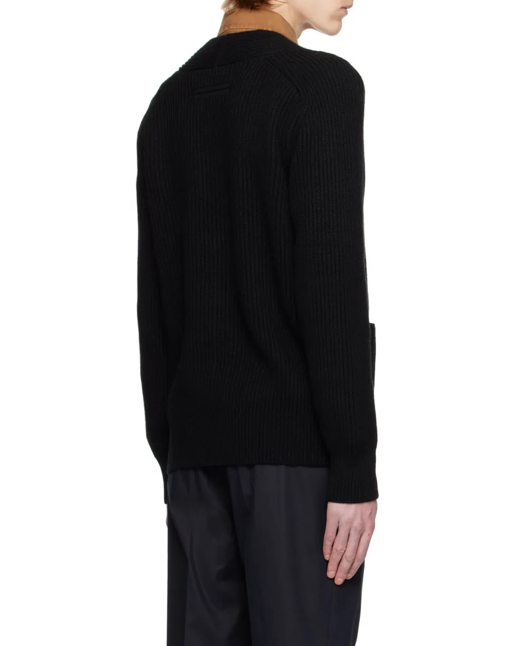 Chunky Ribbed-Knit Cardigan