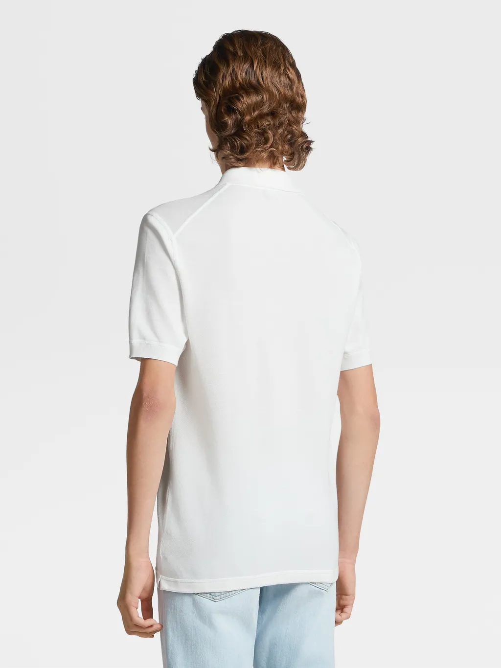 Piqué Cotton Polo Shirt