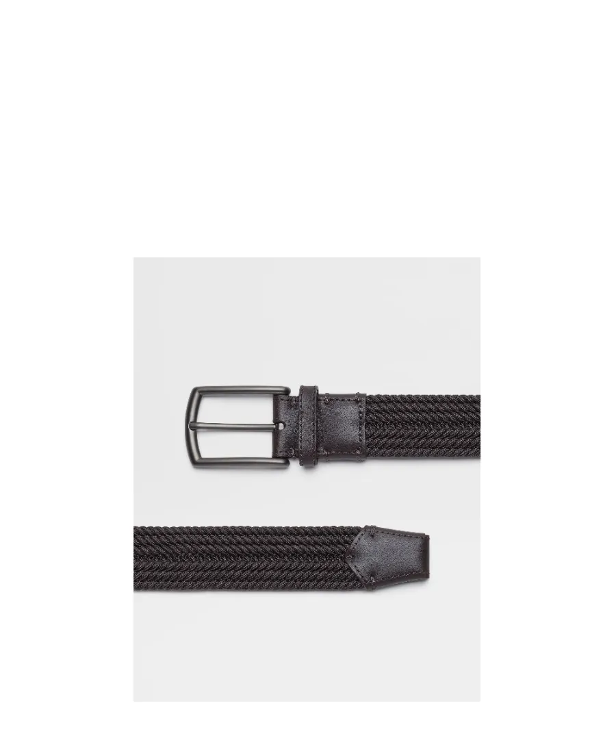 Braided Buckle Belt