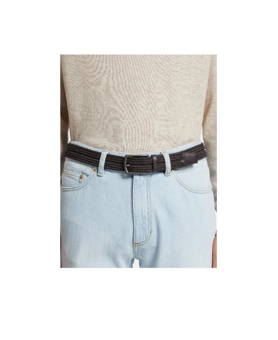 Braided Buckle Belt