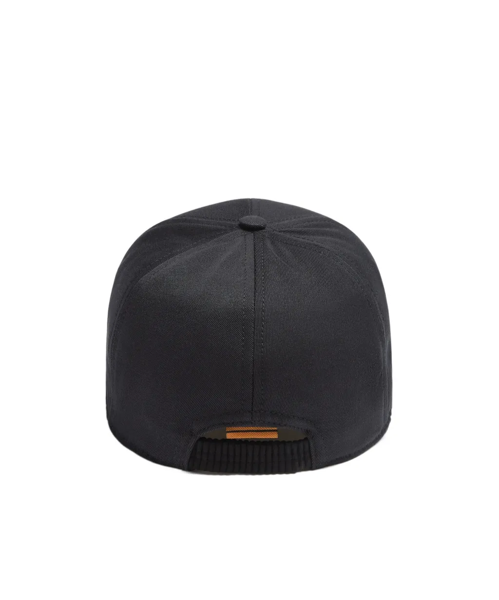 Embossed-Logo Baseball Cap