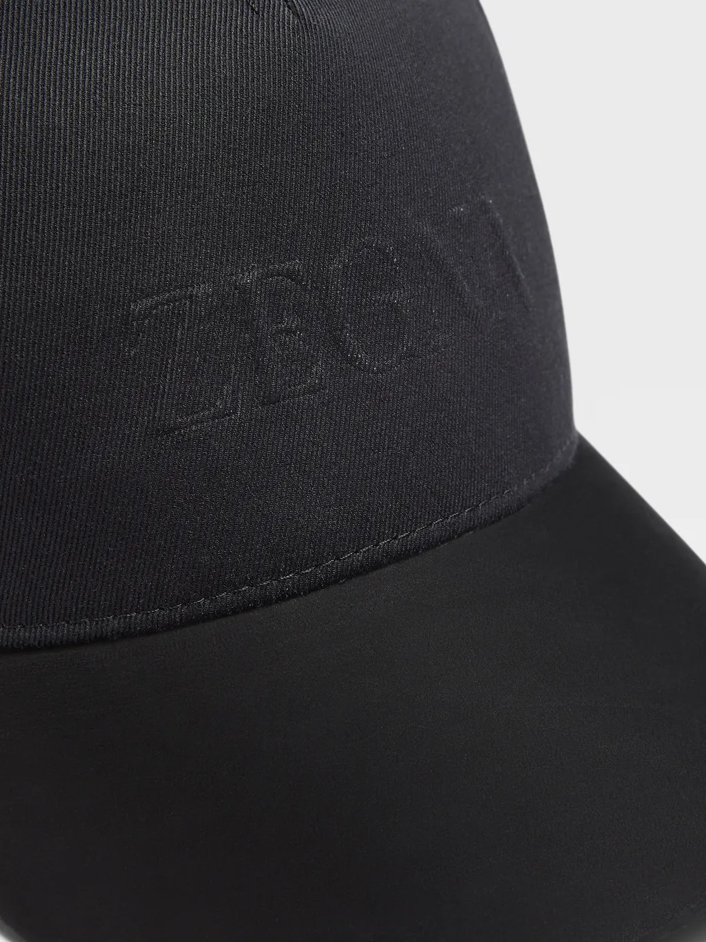 Embossed-Logo Baseball Cap