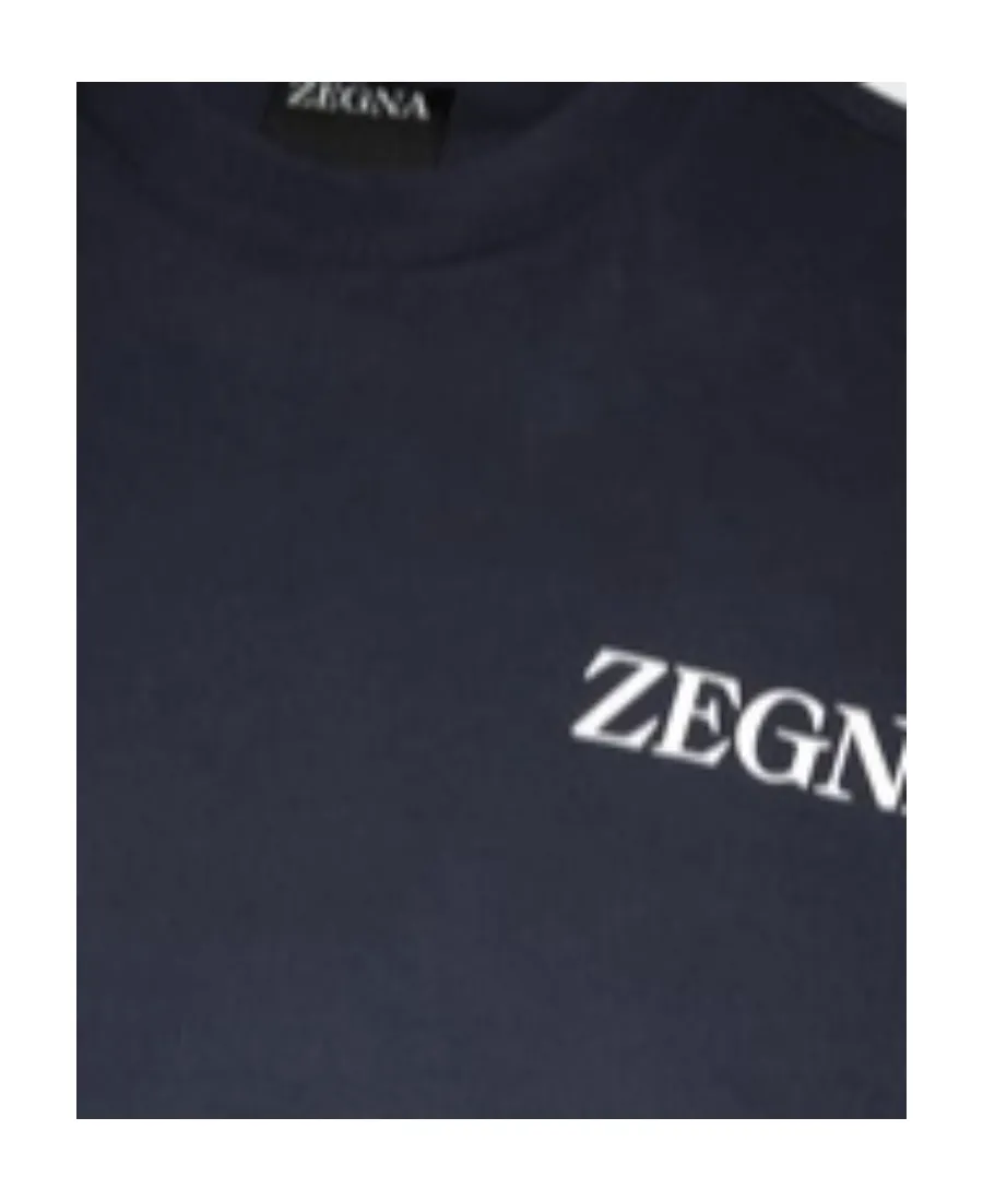 Raised-Logo Crew-Neck Sweatshirt