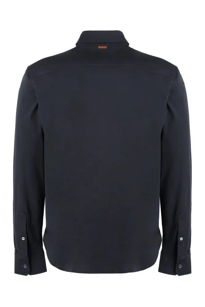 Buttoned Long Sleeved Shirt