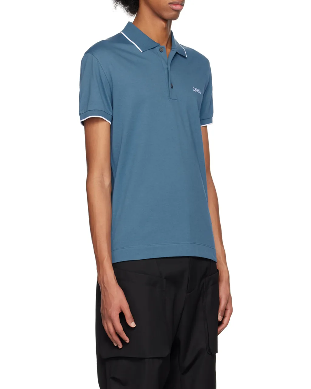 Embroidered-Logo Polo Shirt