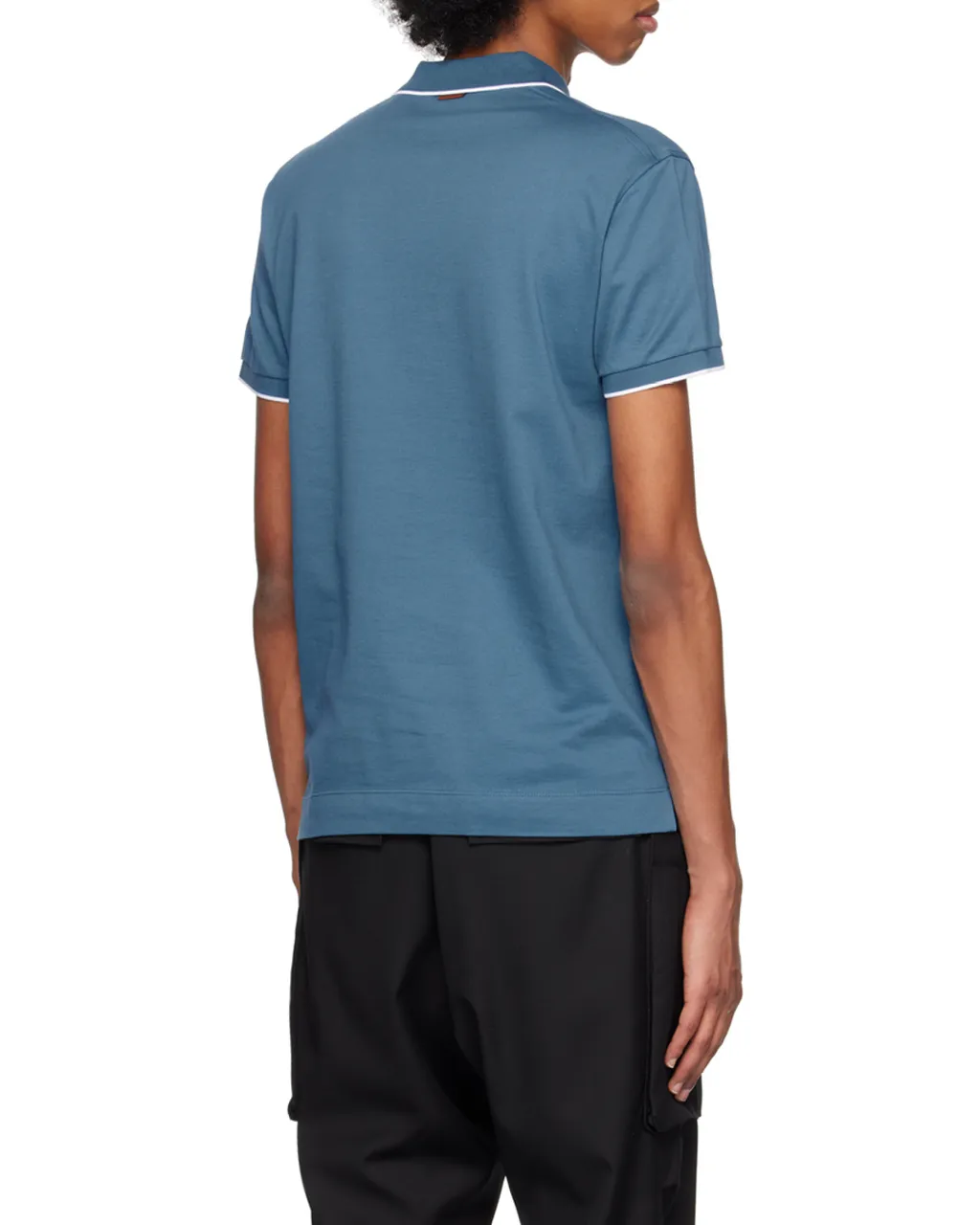 Embroidered-Logo Polo Shirt