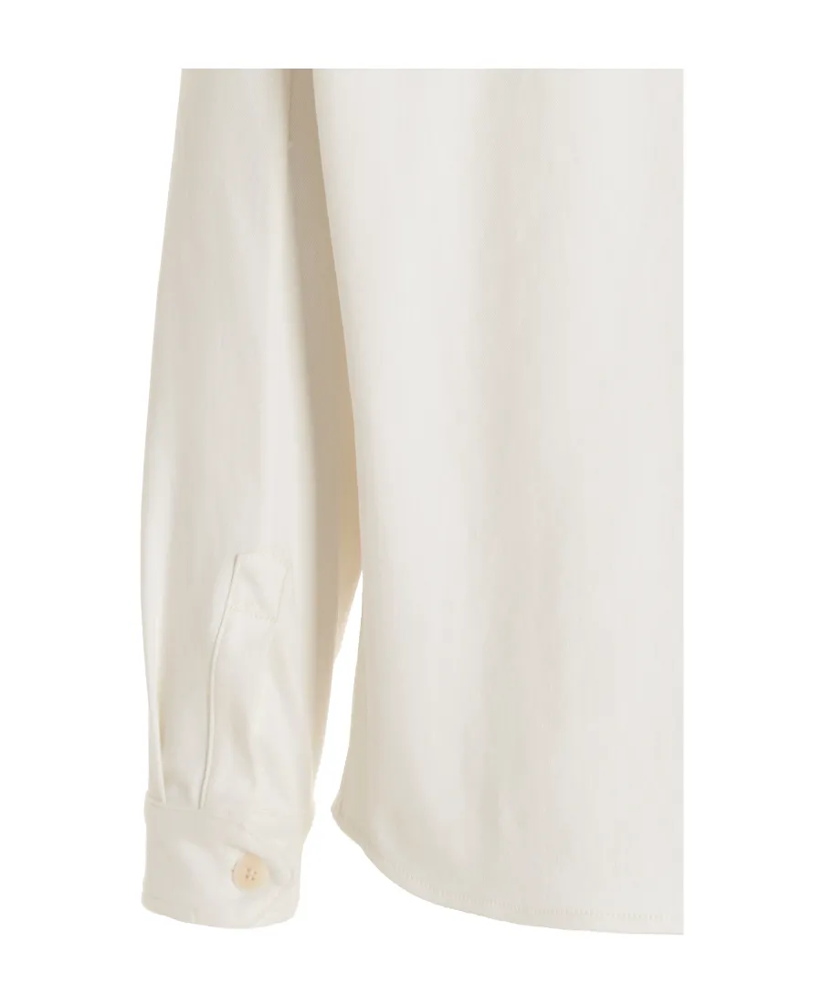 Buttoned Long-Sleeved Shirt
