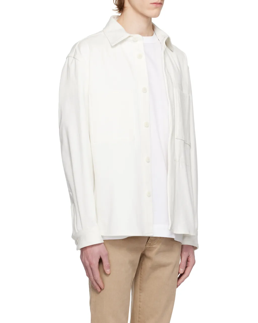 Buttoned Long-Sleeved Shirt