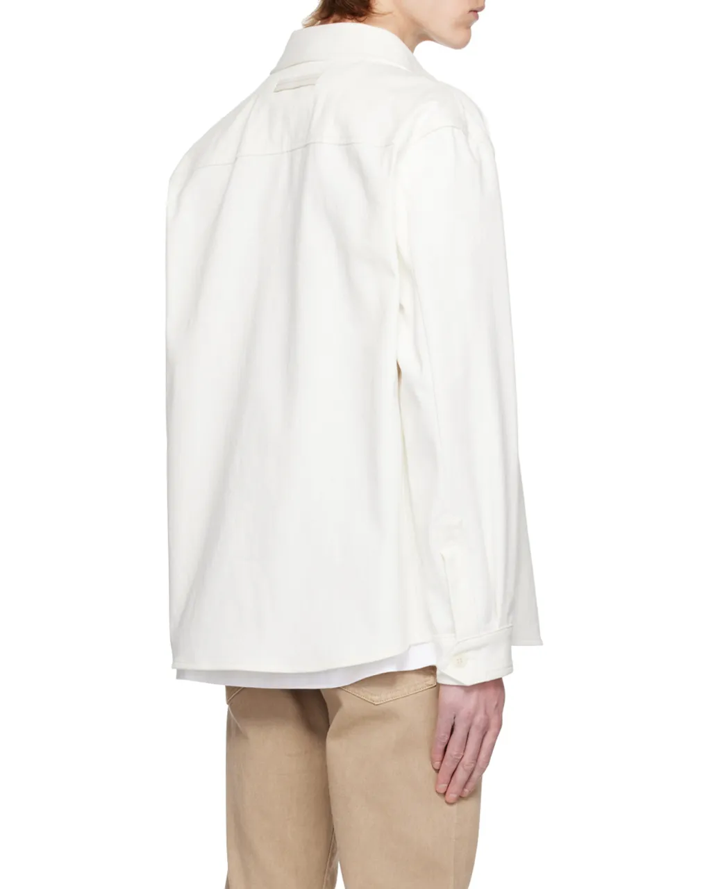 Buttoned Long-Sleeved Shirt