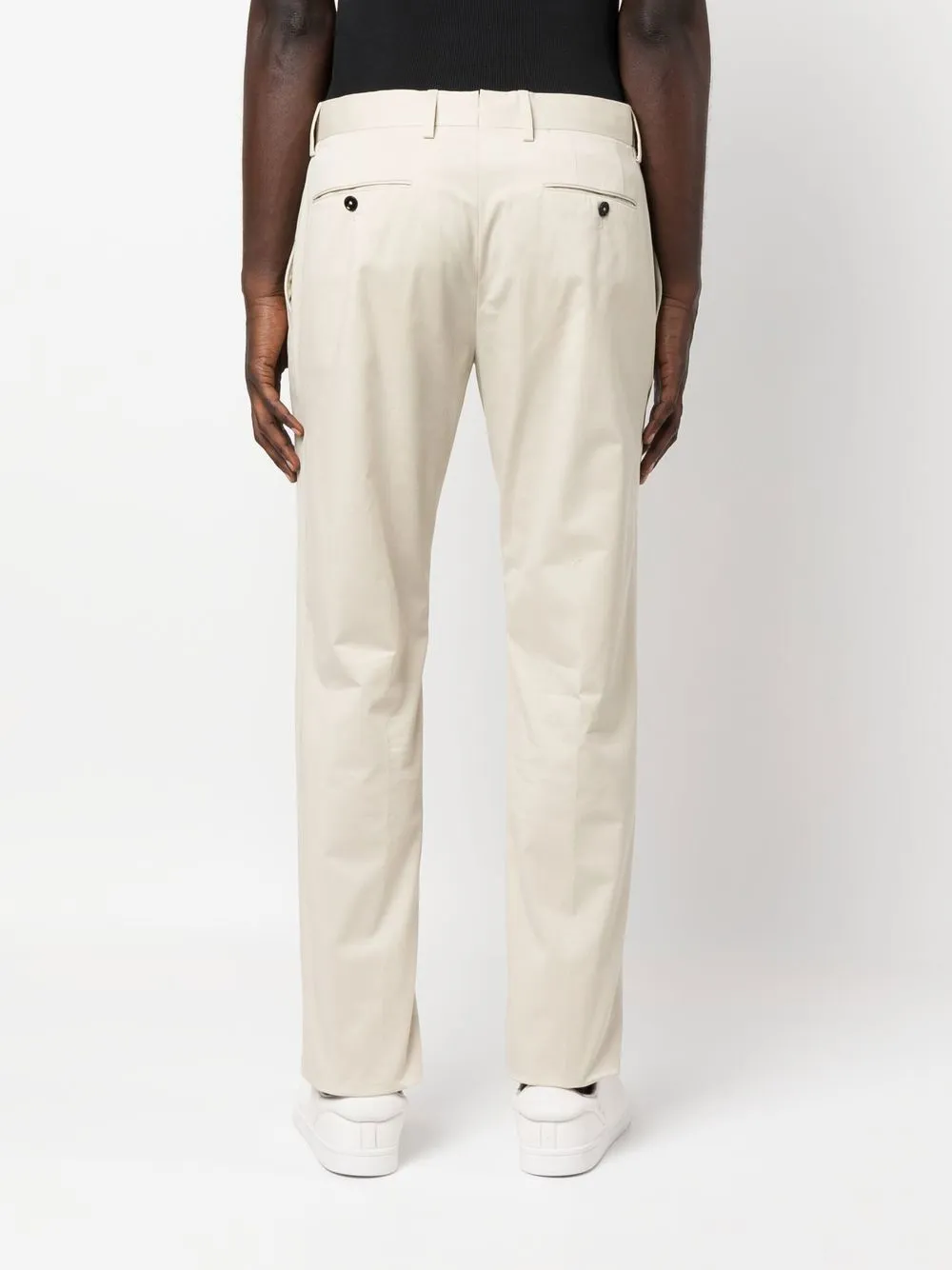 Straight-Leg Tailored Trousers