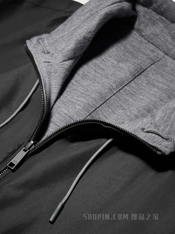 Zipped Drawstring Jacket