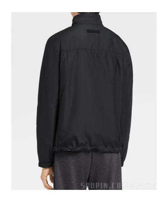 Zipped Drawstring Jacket
