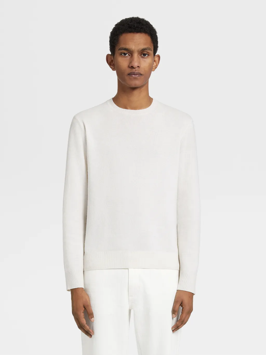Crew Neck Cashmere Sweater