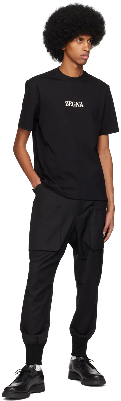 Z Zegna Logo-Printed Crewneck T-Shirt