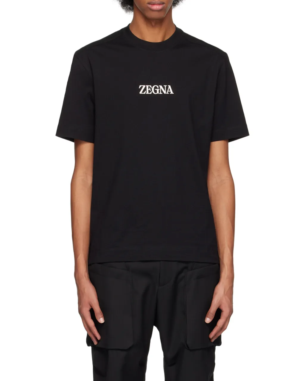 Z Zegna Logo-Printed Crewneck T-Shirt
