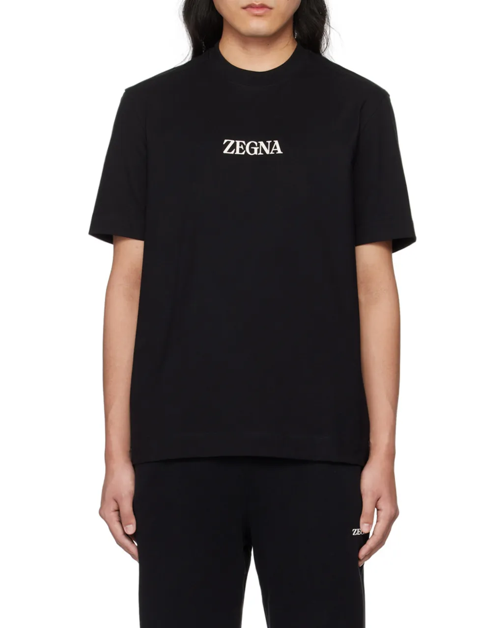 Z Zegna Logo-Printed Crewneck T-Shirt