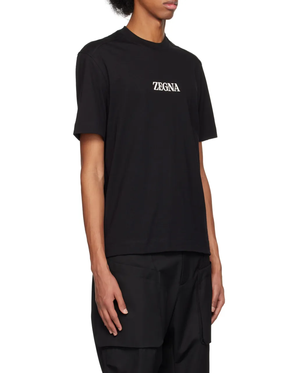 Z Zegna Logo-Printed Crewneck T-Shirt