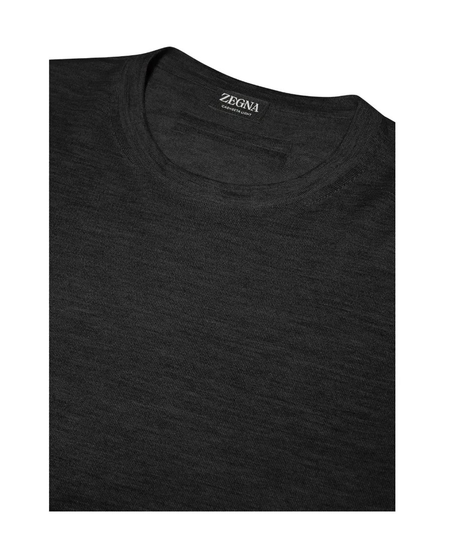 Crew-Neck Cashmere Jumper