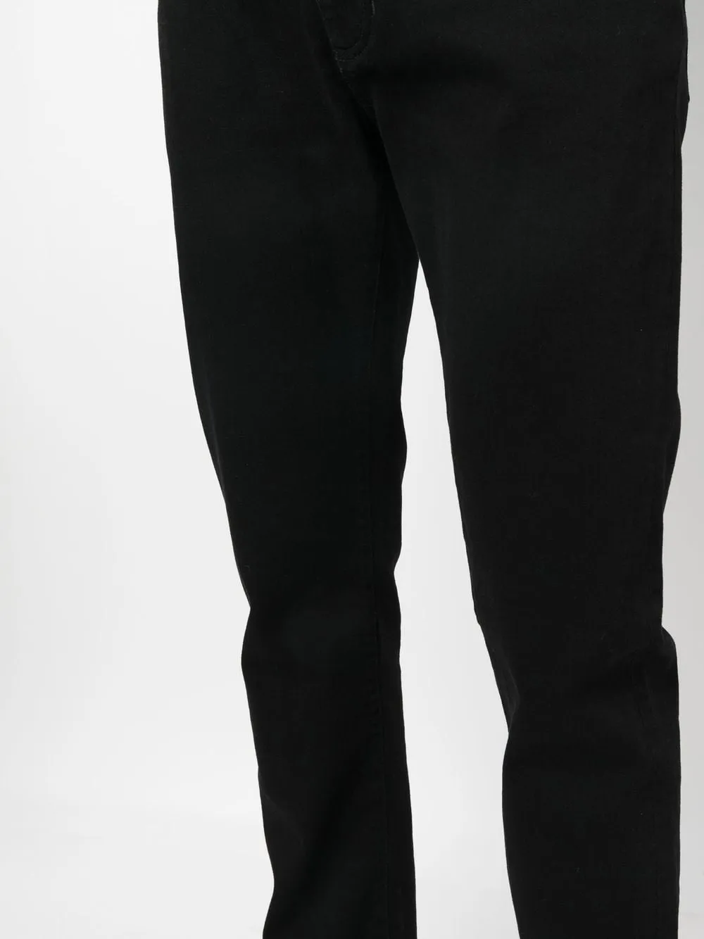 Straight-Leg Fitted Jeans