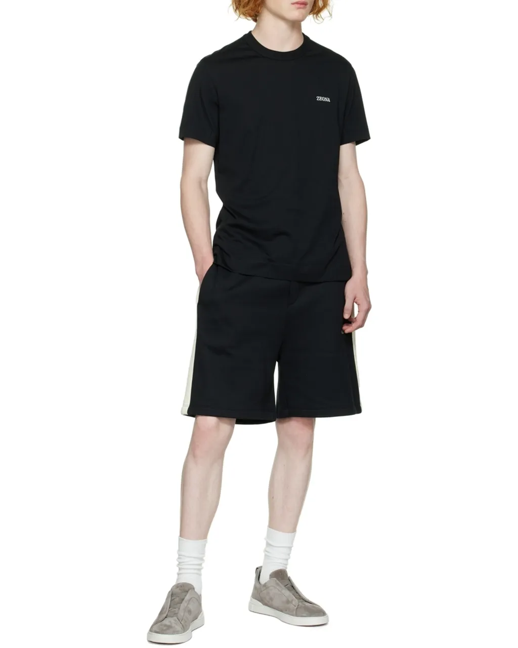 Embroidered-Logo Cotton T-Shirt