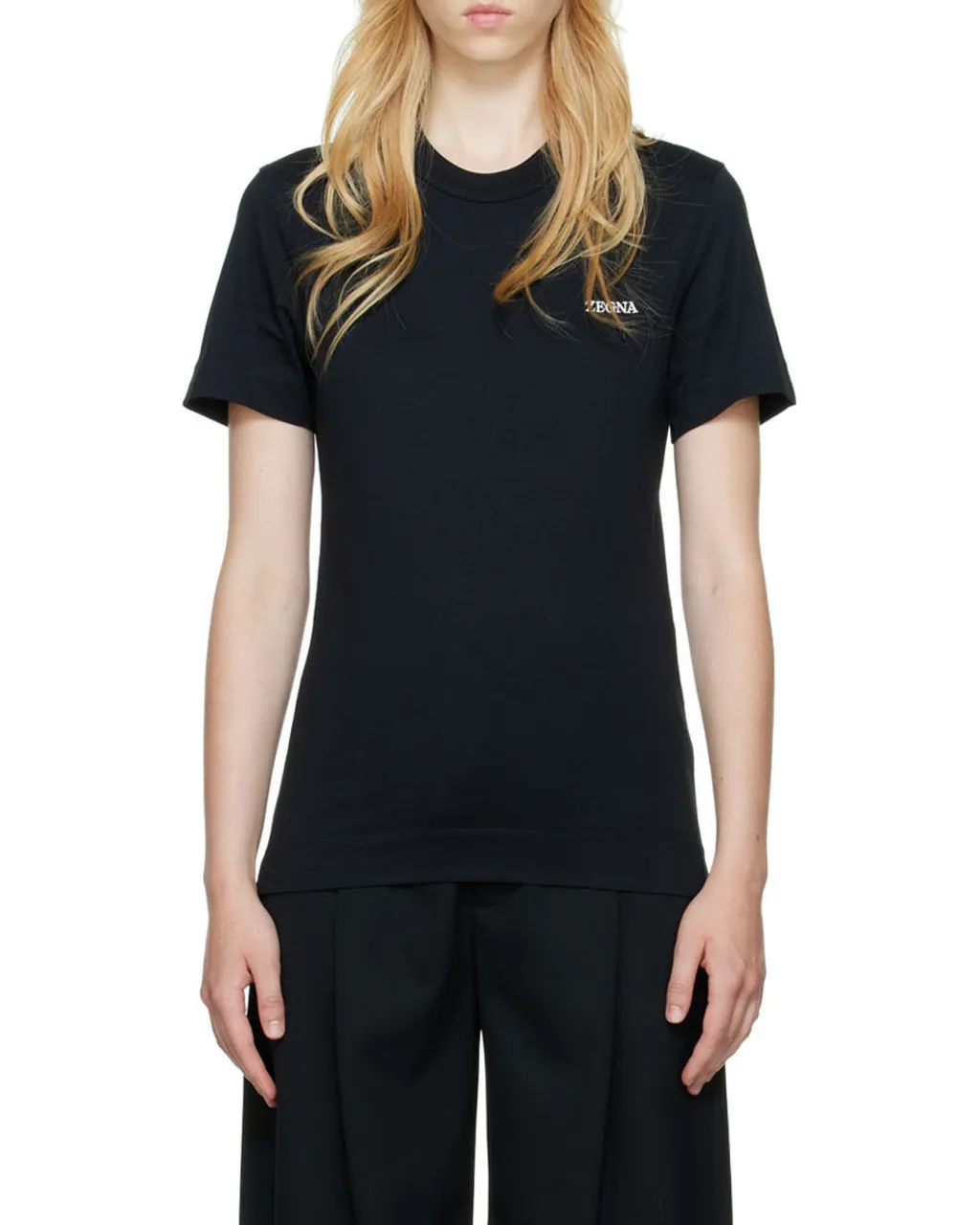 Embroidered-Logo Cotton T-Shirt