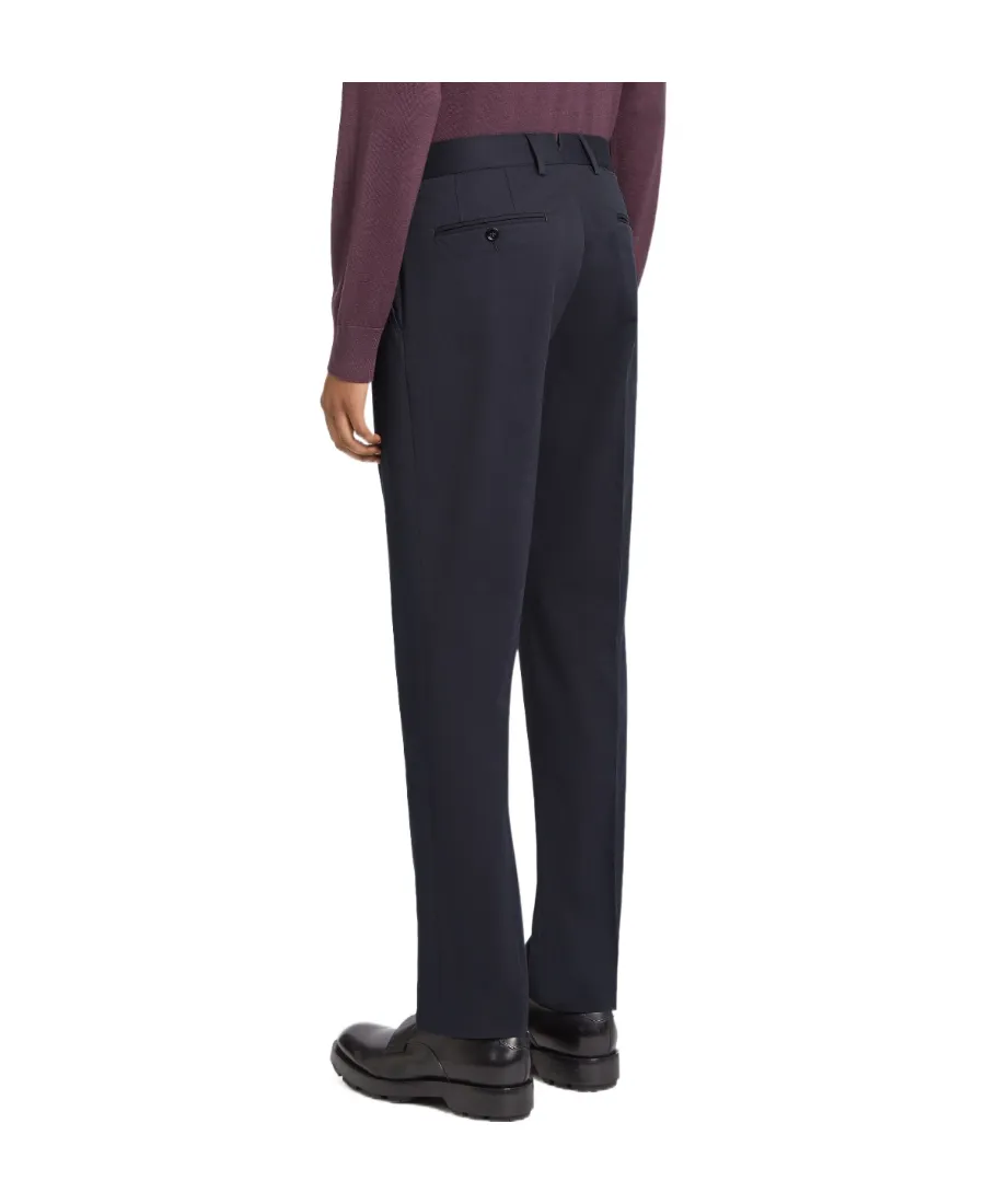 Straight-Leg Tailored Trousers