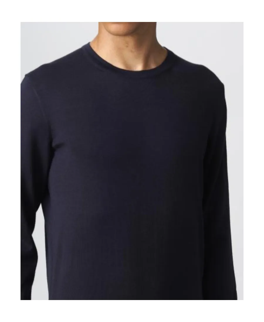 Long-Sleeved Knitted Pullover