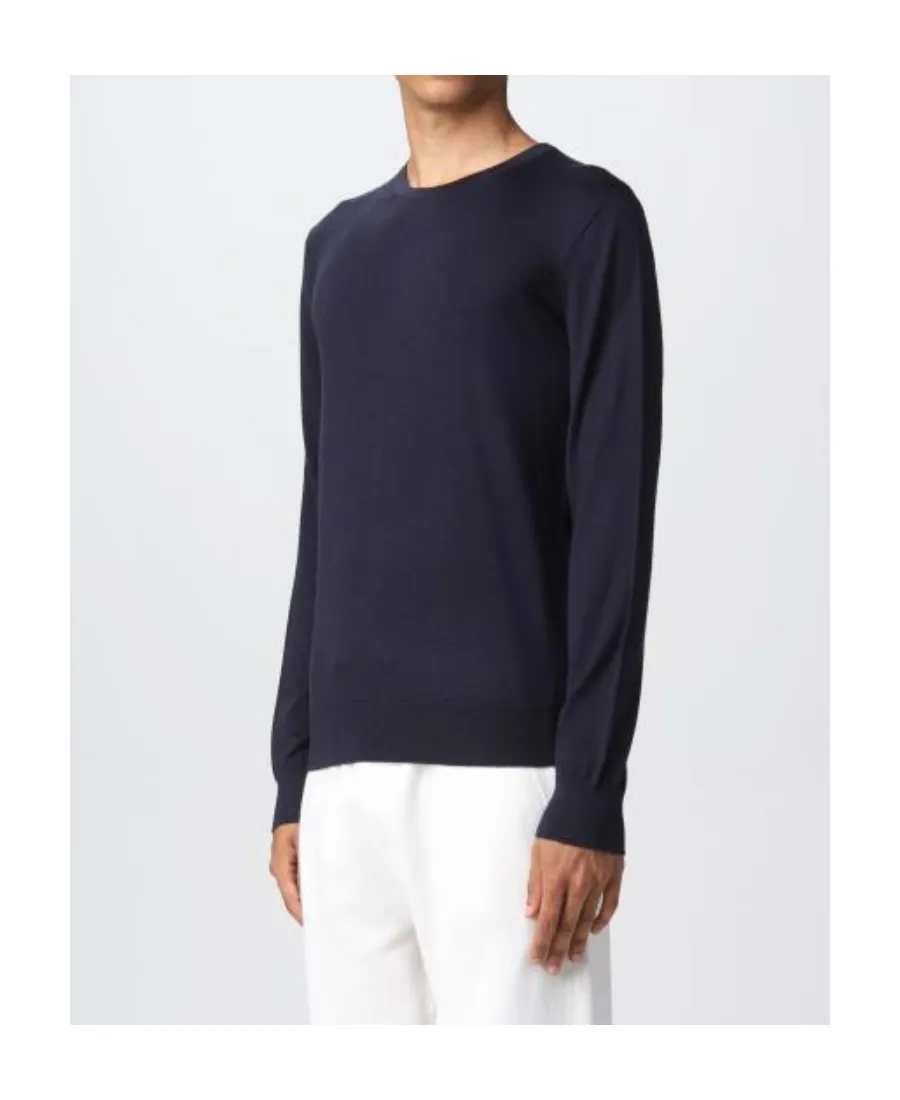 Long-Sleeved Knitted Pullover