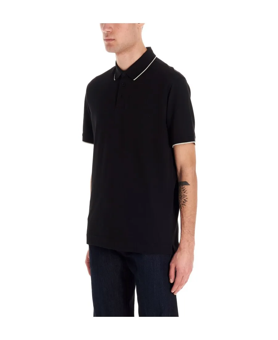Logo Embroidered Polo Shirt