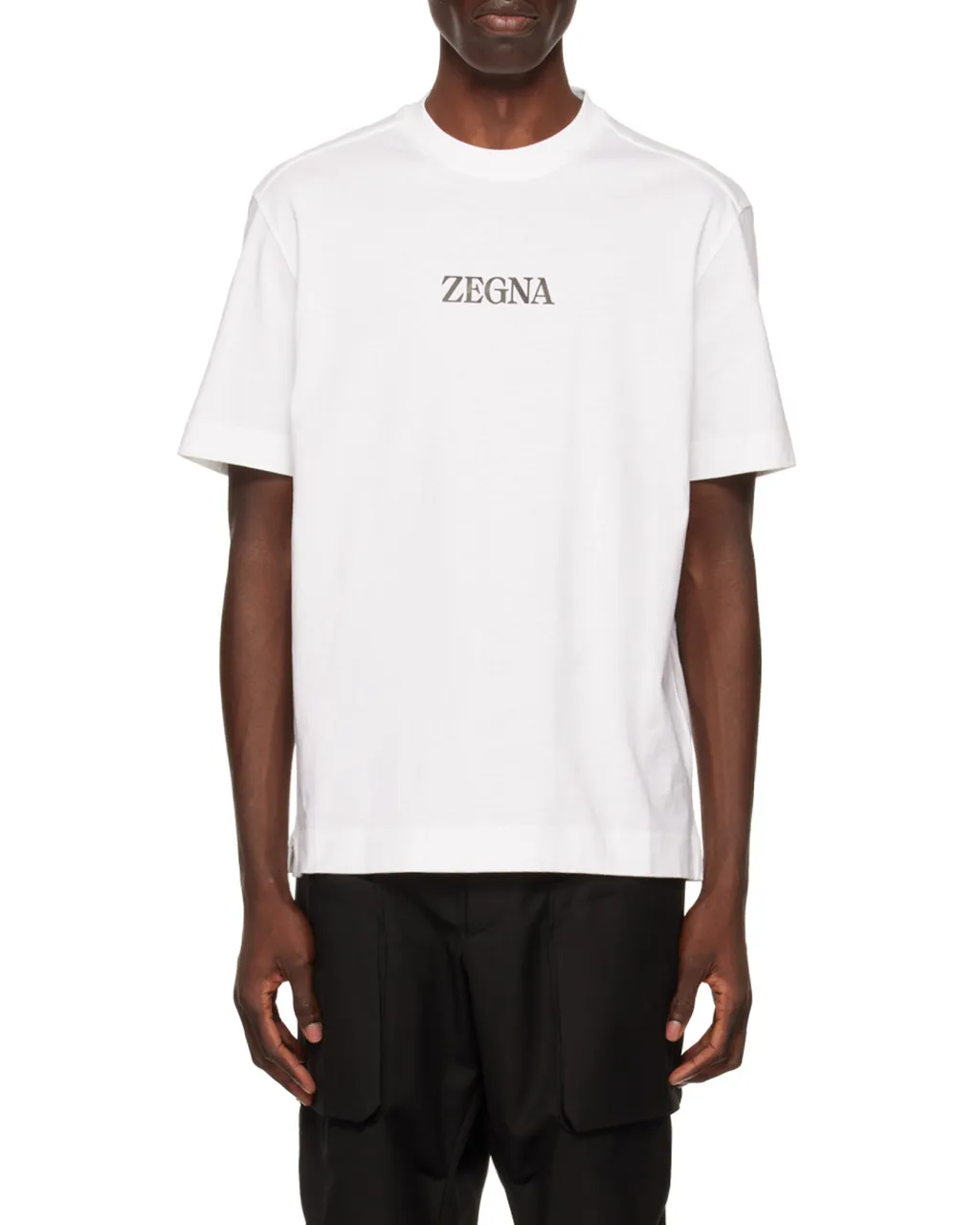 Z Zegna Logo-Printed Crewneck T-Shirt