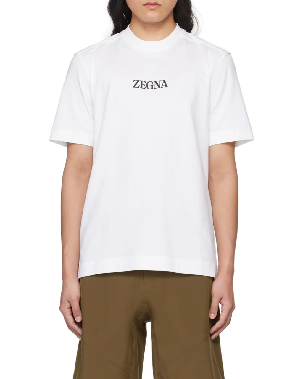 Z Zegna Logo-Printed Crewneck T-Shirt