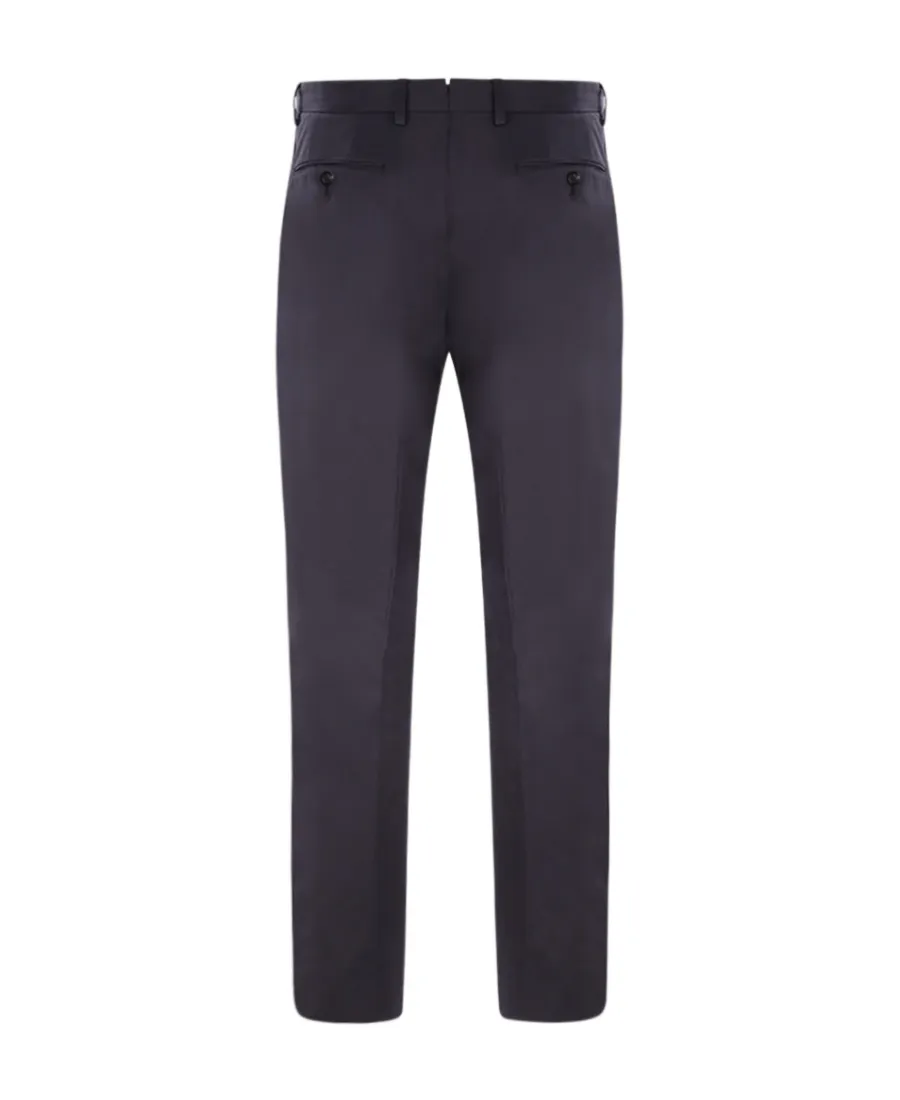 Straight-Leg Cotton Chino Trousers