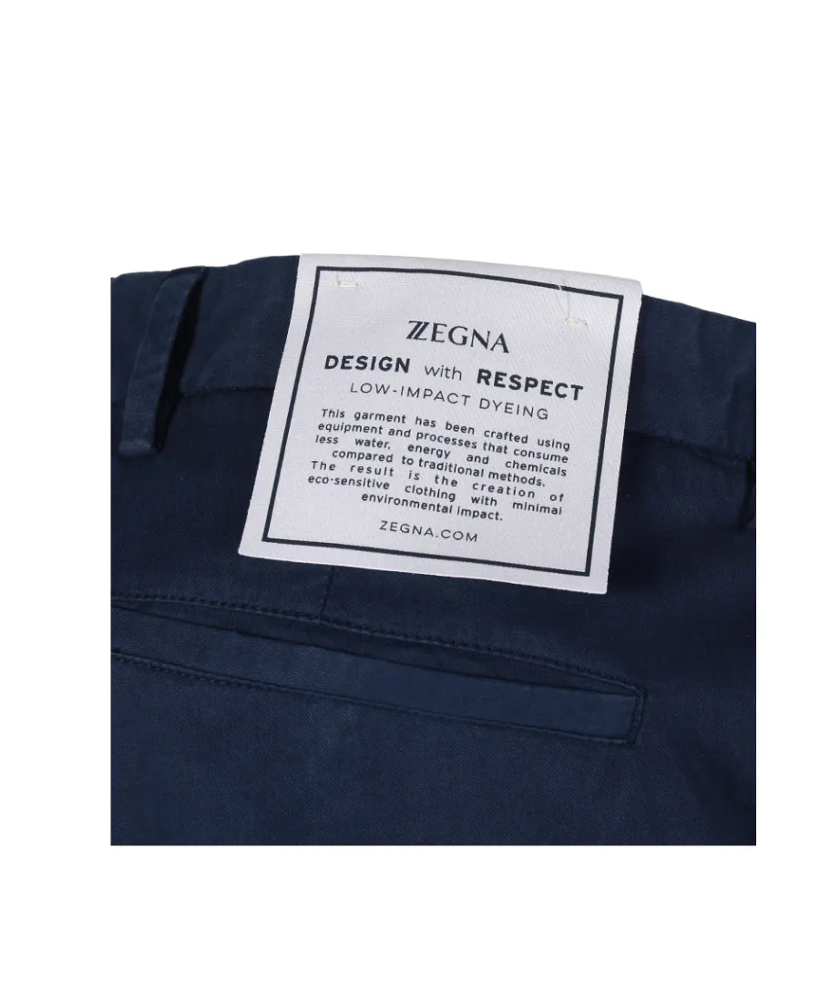 Pantalone Turn Up Tapered Trousers