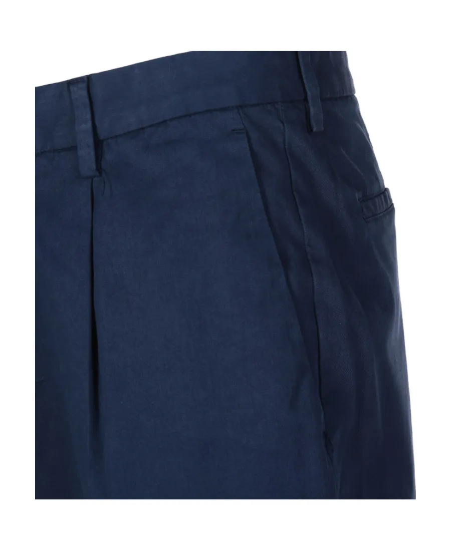 Pantalone Turn Up Tapered Trousers