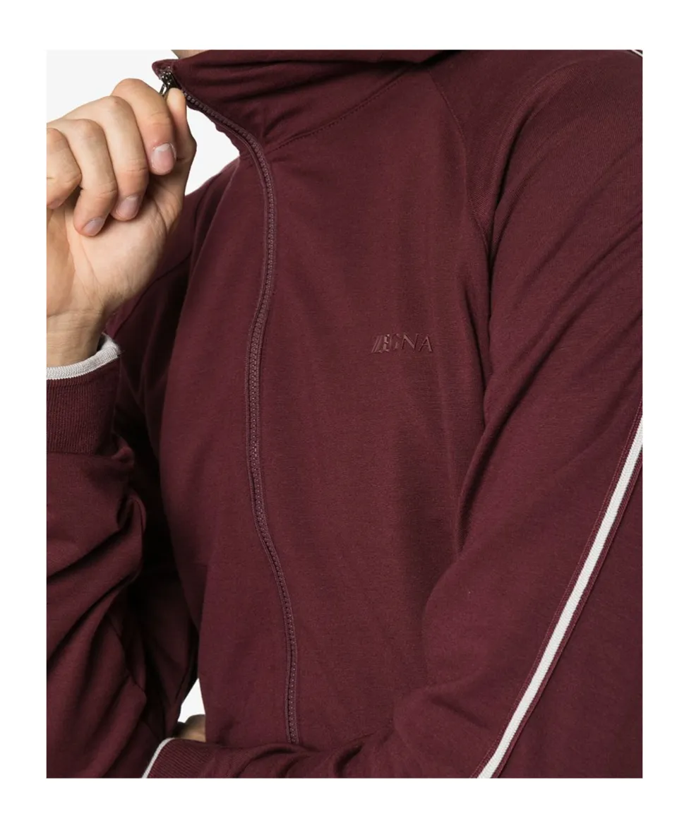 Logo Zipper Hoodie