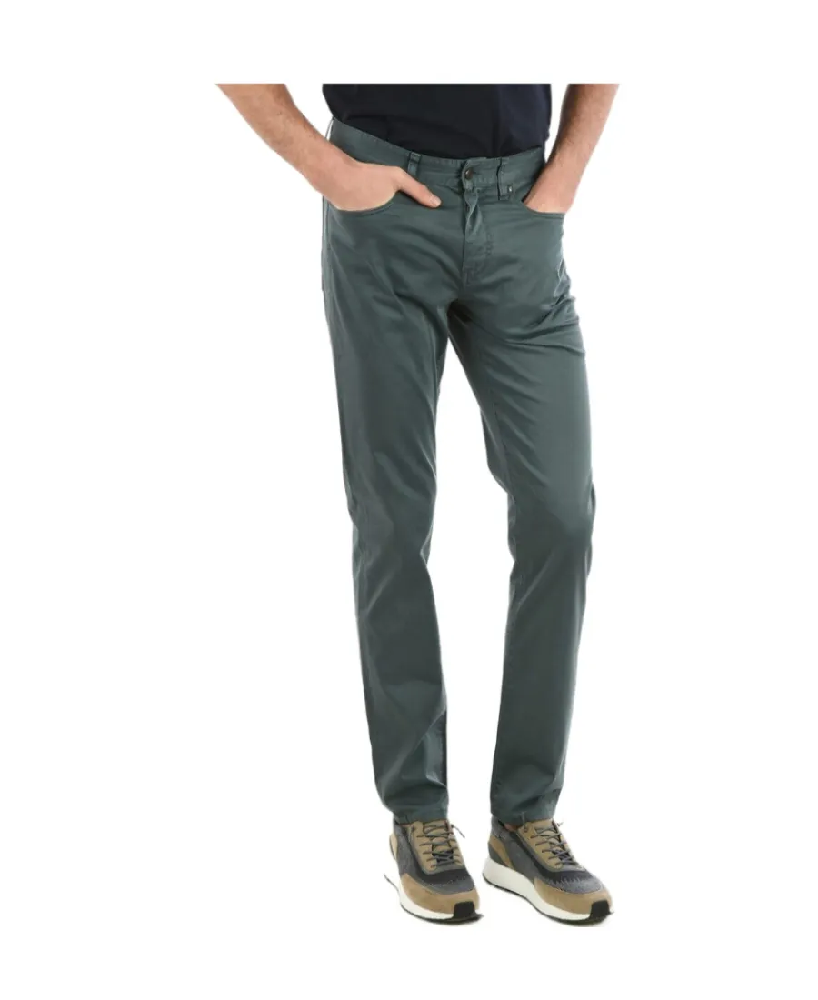 Slim-Fit Casual Pants