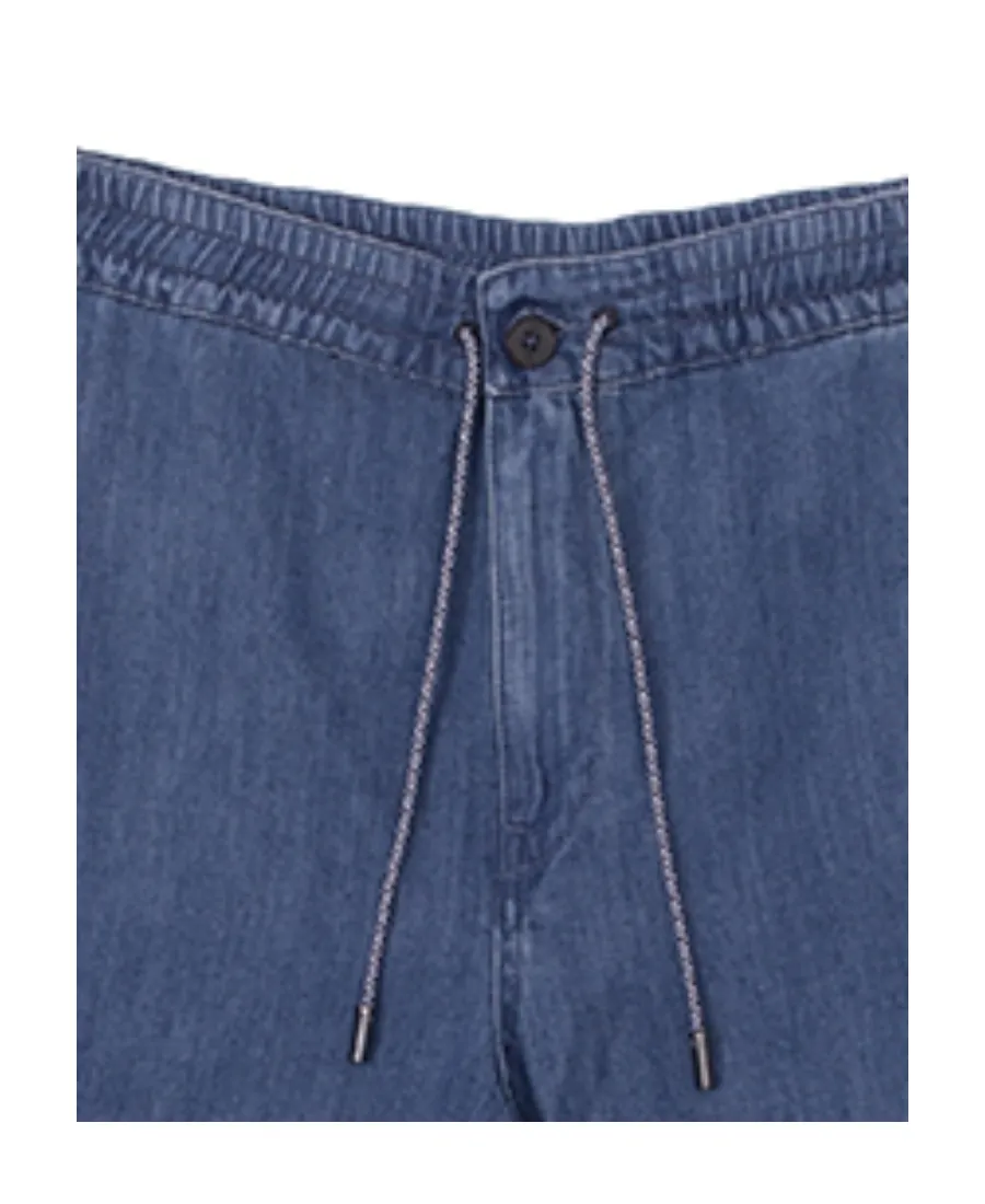 Straight Denim Shorts