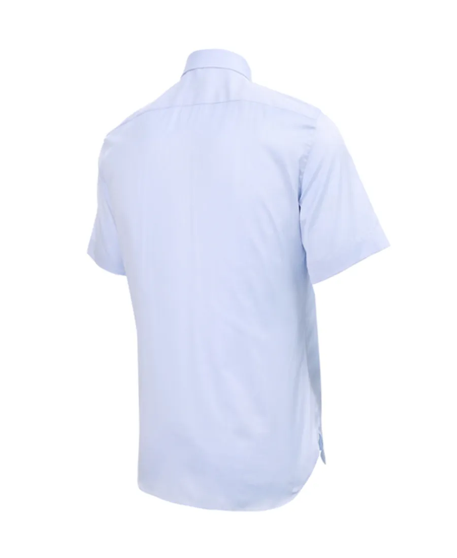 Classic Collar Lapel Short-Sleeved Shirt