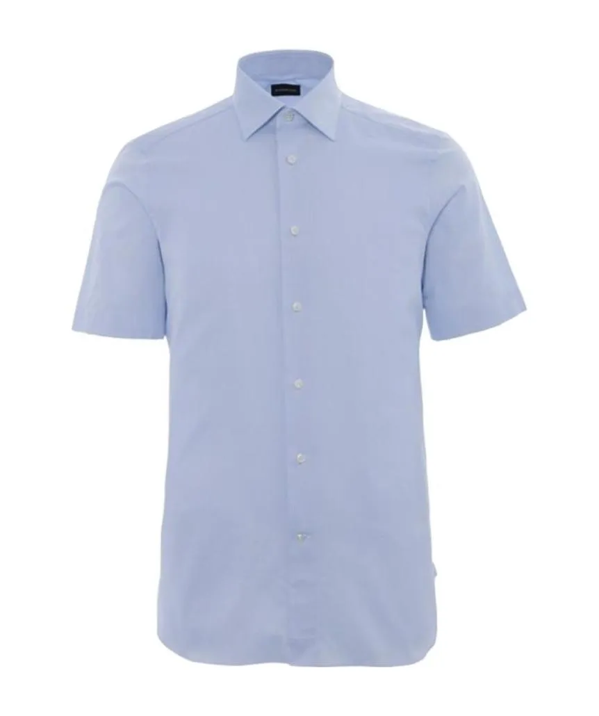 Classic Collar Lapel Short-Sleeved Shirt